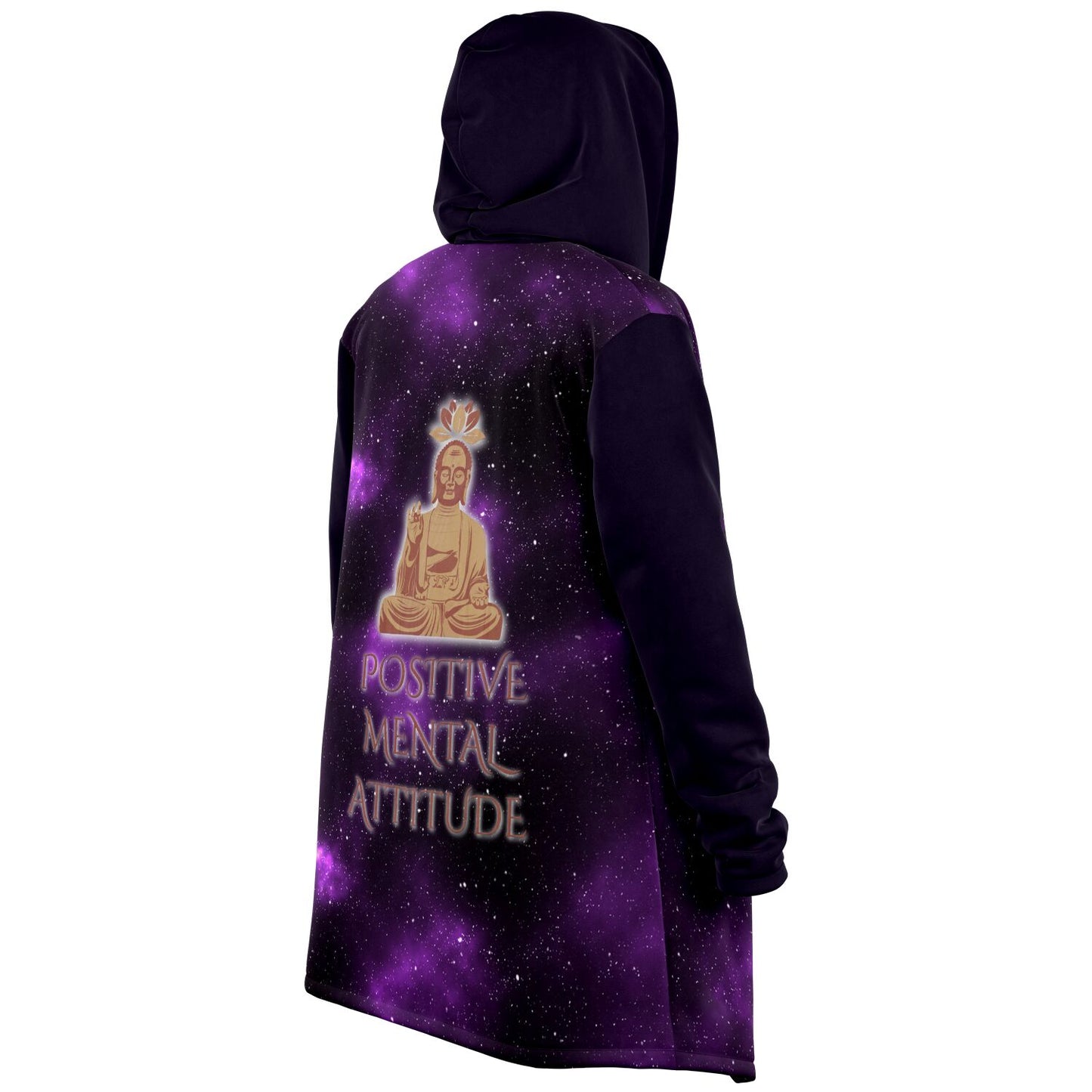 Positive Attitude Cloak (Purple Stars)