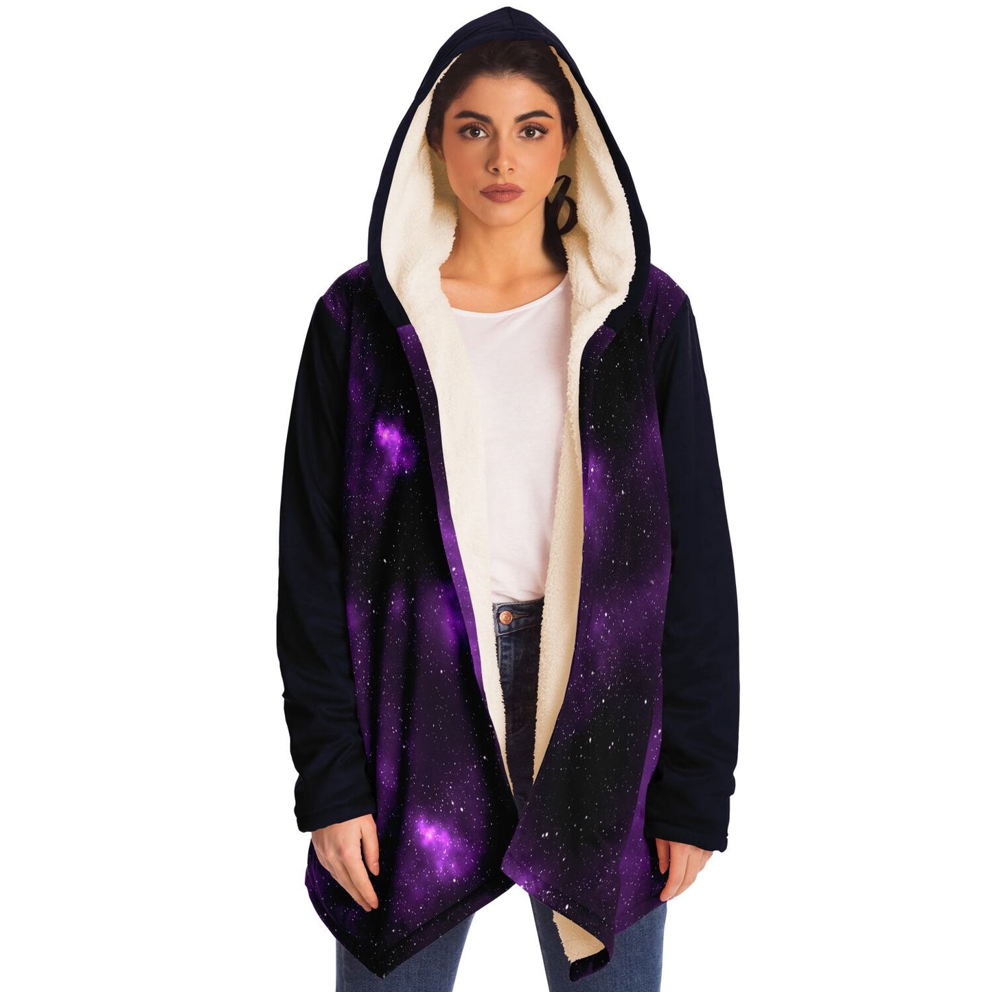 Positive Attitude Cloak (Purple Stars)