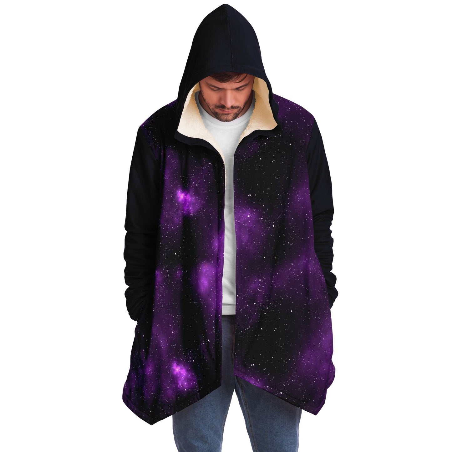 Positive Attitude Cloak (Purple Stars)